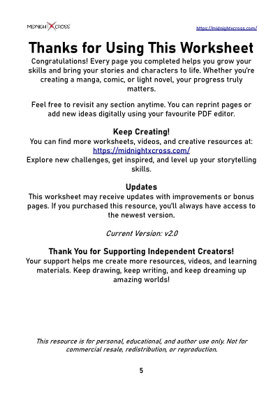 Novel Weekly Schedule Preview 5
